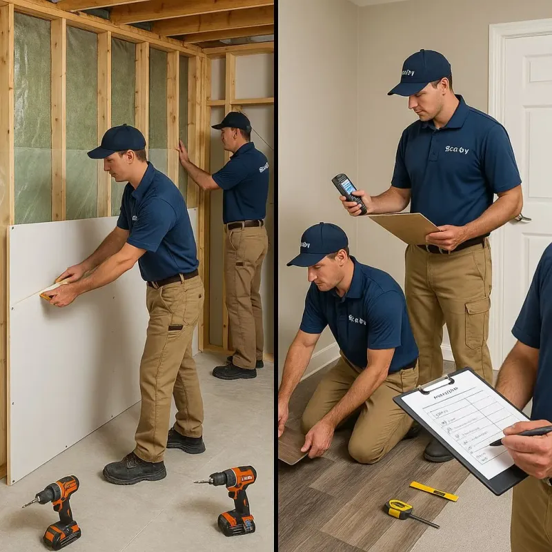 Repairs and Reconstruction process in Barnesville, GA